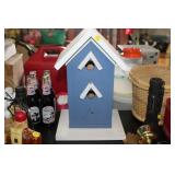 WOODEN BIRD HOUSE