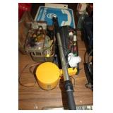 LOT OF HARDWARE & FISHING TACKLE,SPOT LIGHT