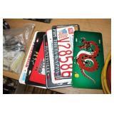 LOT OF CAR TAGS
