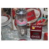 RUBYS STRAW HOLDER & COCA COLA CLOCK