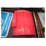 VINTAGE FIRE TELEPHONE CABINET