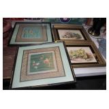 LOT OF 4 FRAMED PRINTS