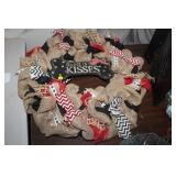 BEWARE OF DOG WREATH