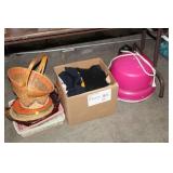 LOT OF MISC,HAIR DRYER,ETC