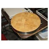 ROUND BUTCHER BLOCK