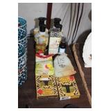 LOT OF SOAP & LOTION,ETC
