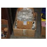 2 BOXES OF GLASS CUPS