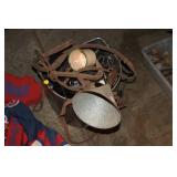 HORSE TACK & VINTAGTE FUNNEL