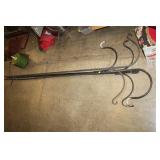 LOT OF SHEPHERDS HOOKS