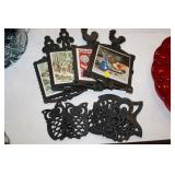 CAST IRON TRIVETS