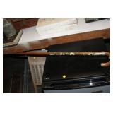 WALKING CANE WITH BADGES