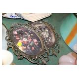 PAIR OF FRAME FLORAL PRINTS