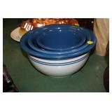 3 PIC CORELLE MIXING BOWL SET