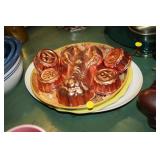 lot oF PLATTER & MOLDS