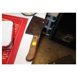 ANTIQUE BRIDDELL MEAT CLEVER