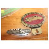 VINTAGE ST. FARM PC & COCA COLA BOTTLE OPENER