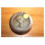 CALVIN COOLIDGE VINTAGE PAPER WEIGHT