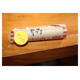 ROLL OF 50 WHEAT PENNIES