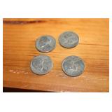 LOT OF SILVER WAR NICKELS