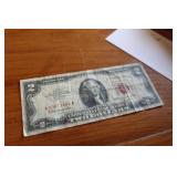 1963 RED SEAL 2$ BILL