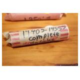 ROLL OF 50 WHEAT PENNIES