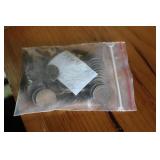 LOT OF 65 1945 WHEAT PENNIES