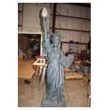 STATUE OF LIBERTY LIGHTED STATUE, 8' TALL
