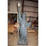 STATUE OF LIBERTY LIGHTED STATUE, 8' TALL