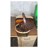 Various metal baskets