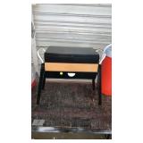 Small rolling table, 19" tall