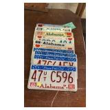 Various car tags