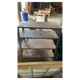 Metal shelf