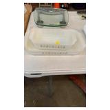 2 Fire King baking dishes