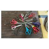 LOT OF SCISSORS