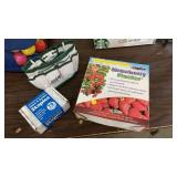 STRAWBERRY PLANTER, STAPLES, TOTE