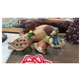 LOT OF DUCK DECOR