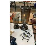LARGE HURRICANES, METAL COFFEE HANGER