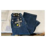 MISS ME JEANS, SIZE 10