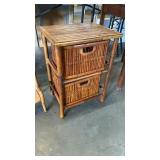 24" TALL TABLE WITH STORAGE