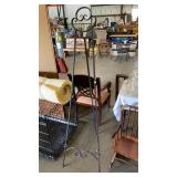 METAL EASEL, 69" tall