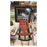 Christmas wall decor & decorative sleigh