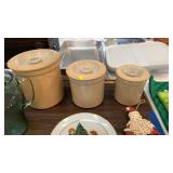 Crock canisters