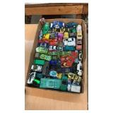 Box of toy cars
