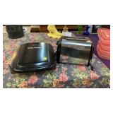 George Foreman & toaster