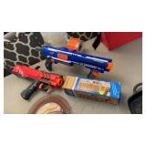 NERF GUNS, TUMBLING TOWER GAME