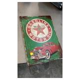 TEXACO METAL SIGN