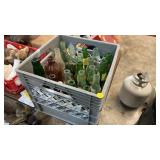 CRATE OF VINTAGE BOTTLES