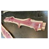 TWO CEDAR SLABS
