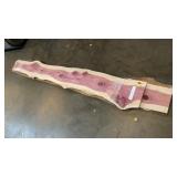 TWO CEDAR SLABS