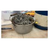 VINTAGE POT OF BRACKETS
